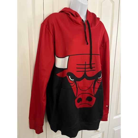 Chicago Bulls NBA Team Logo Fashion Long Sleeve Pullover Hoodie FOCO mens Nba - Picture 12 of 13